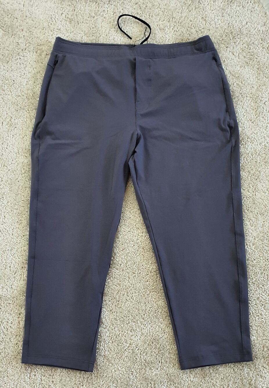 Public Rec All Day Every Day Pants Mens 40/28 Dark Gray blue  Stretch Jogger